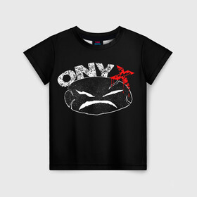 Детская футболка 3D с принтом Onyx в Новосибирске, 100% гипоаллергенный полиэфир | прямой крой, круглый вырез горловины, длина до линии бедер, чуть спущенное плечо, ткань немного тянется | Тематика изображения на принте: fredro starr | onyx | rap | sonny seeza | sticky fingaz | оникс | рэп