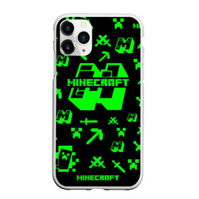 Чехол для iPhone 11 Pro матовый с принтом Minecraft в Новосибирске, Силикон |  | minecraft | алекс | белый | блоки | ведьма | взрывчатка | визера | волк | гаст | добывать | дракон | зеленый куб | зомби | игра | крафт | крипер | кубики | лошадка | майн | майнкрафт | манкрафт | овечка | оцелот