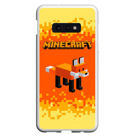 Чехол для Samsung S10E с принтом Minecraft в Новосибирске, Силикон | Область печати: задняя сторона чехла, без боковых панелей | minecraft | алекс | белый | блоки | ведьма | взрывчатка | визера | волк | гаст | добывать | дракон | зеленый куб | зомби | игра | крафт | крипер | кубики | лошадка | майн | майнкрафт | манкрафт | овечка | оцелот