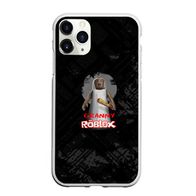 Чехол для iPhone 11 Pro Max матовый с принтом Roblox Granny в Новосибирске, Силикон |  | game | granny | roblox | грени | гренни | зомби | игра | монстр | роблокс | страшный