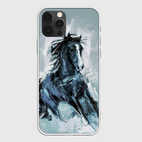 Чехол для iPhone 12 Pro Max с принтом нарисованный конь в Новосибирске, Силикон |  | Тематика изображения на принте: horse | horseshoe | акварель | головалошади | грива | жеребец | животные | конь | лошадь | лошадьскрыльями | подкова | природа | рисуноккрасками