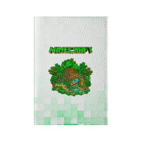 Обложка для паспорта матовая кожа с принтом Minecraft в Новосибирске, натуральная матовая кожа | размер 19,3 х 13,7 см; прозрачные пластиковые крепления | Тематика изображения на принте: minecraft | алекс | белый | блоки | ведьма | взрывчатка | визера | волк | гаст | добывать | дракон | зеленый куб | зомби | игра | крафт | крипер | кубики | лошадка | майн | майнкрафт | манкрафт | овечка | оцелот