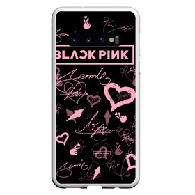 Чехол для Samsung Galaxy S10 с принтом BLACKPINK в Новосибирске, Силикон | Область печати: задняя сторона чехла, без боковых панелей | blackpink | blink | bts | exo | icecream | jennie | jisoo | korea | kpop | lisa | love | rose | блекпинк | девушки | корея | кпоп | музыка