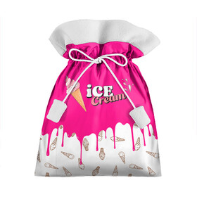 Подарочный 3D мешок с принтом Ice Cream BlackPink в Новосибирске, 100% полиэстер | Размер: 29*39 см | Тематика изображения на принте: blackpink | blink | bts | exo | icecream | jennie | jisoo | korea | kpop | lisa | love | rose | блекпинк | девушки | корея | кпоп | музыка