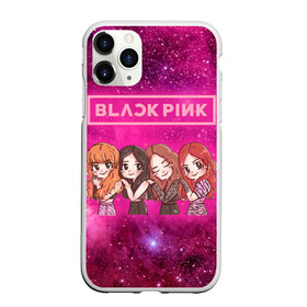 Чехол для iPhone 11 Pro матовый с принтом Black Pink в Новосибирске, Силикон |  | Тематика изображения на принте: blackpink | blink | bts | exo | icecream | jennie | jisoo | korea | kpop | lisa | love | rose | блекпинк | девушки | корея | кпоп | музыка