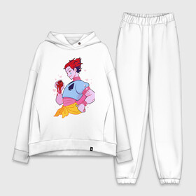 Женский костюм хлопок Oversize с принтом Hunter x Hunter   Hisoka в Новосибирске,  |  | anime | hisoka | hunter x hunter | joker | аниме | антагонист | джокер | злодей | карты | охотник против охотника | хантер х хантер | хисока | хисока мороу