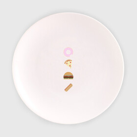 Тарелка 3D с принтом Fast Food в Новосибирске, фарфор | диаметр - 210 мм
диаметр для нанесения принта - 120 мм | doodle | бургер | вкусно | донат | еда | мило | нямка | пицца | сосиска | фастфуд | хотдог