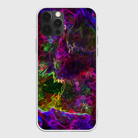 Чехол для iPhone 12 Pro Max с принтом Энергия в красках в Новосибирске, Силикон |  | Тематика изображения на принте: abstract | color | energy | gradient | neon | pattern | space | texture | абстрактный | абстракция | волны | всплеск | градиент | дым | искусство | космические | краски | красочный | неон | неоновый | сияние | текстура | туман
