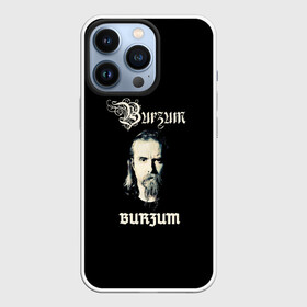 Чехол для iPhone 13 Pro с принтом Burzum в Новосибирске,  |  | бородач | варг викернес | металл | музыка | музыкальный проект | музыкант | норвежская музыка | писатель | рок | рокер | тьма