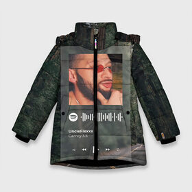 Зимняя куртка для девочек 3D с принтом Camry 3 5 Spotify - QR в Новосибирске, ткань верха — 100% полиэстер; подклад — 100% полиэстер, утеплитель — 100% полиэстер. | длина ниже бедра, удлиненная спинка, воротник стойка и отстегивающийся капюшон. Есть боковые карманы с листочкой на кнопках, утяжки по низу изделия и внутренний карман на молнии. 

Предусмотрены светоотражающий принт на спинке, радужный светоотражающий элемент на пуллере молнии и на резинке для утяжки. | 3.5 | camry | love | qr | rofl | spotify | toyota | камри | любовь | мама | прикол | спотифай | тойота | юмор