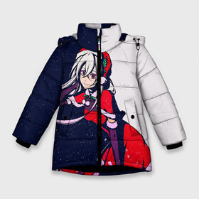 Зимняя куртка для девочек 3D с принтом Re Zero ЕХИДНА снегурочка в Новосибирске, ткань верха — 100% полиэстер; подклад — 100% полиэстер, утеплитель — 100% полиэстер. | длина ниже бедра, удлиненная спинка, воротник стойка и отстегивающийся капюшон. Есть боковые карманы с листочкой на кнопках, утяжки по низу изделия и внутренний карман на молнии. 

Предусмотрены светоотражающий принт на спинке, радужный светоотражающий элемент на пуллере молнии и на резинке для утяжки. | 2021 | ahegao | echidna | re zero | rem | rezero | sempai | senpai | waifu | вайфу | ехидна | жизнь в альтернативном мире с нуля | жизнь с нуля | новый год | рам | ре зеро | резеро | рем | снегурочка | субару | эмилия