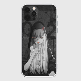 Чехол для iPhone 12 Pro Max с принтом Zero Two в Новосибирске, Силикон |  | darling | darling in the franxx | zero two | вайфу | зеро ту | код 002 | любимый во франксе | франкс