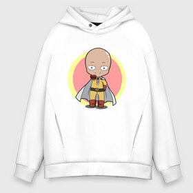 Мужское худи Oversize хлопок с принтом One Punch Man в Новосибирске, френч-терри — 70% хлопок, 30% полиэстер. Мягкий теплый начес внутри —100% хлопок | боковые карманы, эластичные манжеты и нижняя кромка, капюшон на магнитной кнопке | Тематика изображения на принте: anime | one punch man | аниме | анимэ | бэнг | ван панч мэн | ванпанчмен | генос | сайтама | соник | супер герой | торнадо | уан панч мен