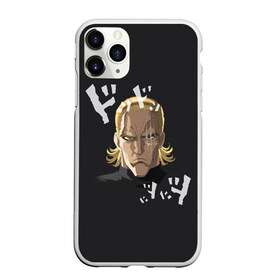 Чехол для iPhone 11 Pro Max матовый с принтом Кинг One Punch Man в Новосибирске, Силикон |  | anime | one punch man | аниме | анимэ | бэнг | ван панч мэн | ванпанчмен | генос | кинг | сайтама | соник | супер герой | торнадо | уан панч мен