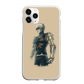 Чехол для iPhone 11 Pro Max матовый с принтом Генос One Punch Man в Новосибирске, Силикон |  | anime | one punch man | аниме | анимэ | бэнг | ван панч мэн | ванпанчмен | генос | кинг | сайтама | соник | супер герой | торнадо | уан панч мен