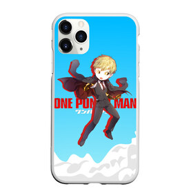 Чехол для iPhone 11 Pro Max матовый с принтом Гелиос One Punch Man в Новосибирске, Силикон |  | anime | one punch man | аниме | анимэ | бэнг | ван панч мэн | ванпанчмен | генос | кинг | сайтама | соник | супер герой | торнадо | уан панч мен