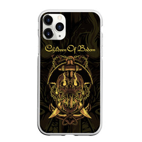 Чехол для iPhone 11 Pro Max матовый с принтом Children of Bodom (Z) в Новосибирске, Силикон |  | 