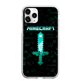 Чехол для iPhone 11 Pro Max матовый с принтом Minecraft в Новосибирске, Силикон |  | minecraft | алекс | белый | блоки | ведьма | взрывчатка | визера | волк | гаст | добывать | дракон | зеленый куб | зомби | игра | крафт | крипер | кубики | лошадка | майн | майнкрафт | манкрафт | овечка | оцелот