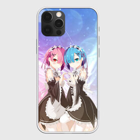 Чехол для iPhone 12 Pro Max с принтом Рем и Рам в Новосибирске, Силикон |  | anime | ram | re zero | re: zero kara hajimeru isekai seikatsu | re: жизнь с нуля в альтернативном мире | rem | горничные | демон | рам | ре зеро | рем | рэм