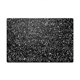 Пазл магнитный 126 элементов с принтом Черно- белое в Новосибирске, полимерный материал с магнитным слоем | 126 деталей, размер изделия —  180*270 мм | Тематика изображения на принте: капли | краска | кружочки | минимализм | точки