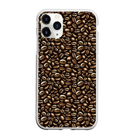 Чехол для iPhone 11 Pro Max матовый с принтом Кофе в Зёрнах в Новосибирске, Силикон |  | americano | coffee | espresso | latte | nescafe | американо | бариста | бармен | капучино | кофе | кофевар | кофейные зерна | кофейня | кружка кофе | латте | макиато | моккачино | мокко | нескафе | чай | чашка кофе | шоколад