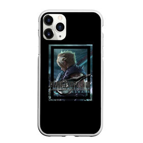 Чехол для iPhone 11 Pro матовый с принтом Final Fantasy VII Remake в Новосибирске, Силикон |  | Тематика изображения на принте: final fantasy | final fantasy vii remake | герой | игра | компьютерная | подарок | ремейк | силуэт | синяя | узор | файнл фэнтези