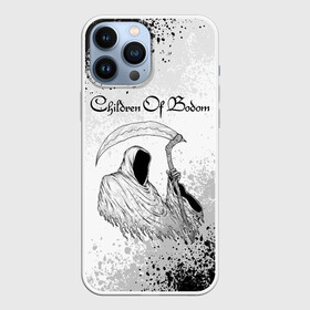 Чехол для iPhone 13 Pro Max с принтом Children of Bodom (Z) в Новосибирске,  |  | century media | children bodom | children of bodom | fearless records | nuclear blast | spinefarm records | алекси лайхо | дети озера | дети озера бодом | дэниел фрэйберг | жнец | мрак | хенкка сеппяля | эспоо | янн