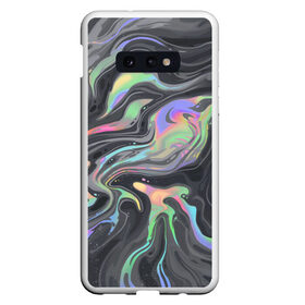 Чехол для Samsung S10E с принтом color pattern в Новосибирске, Силикон | Область печати: задняя сторона чехла, без боковых панелей | Тематика изображения на принте: chromatic | colors | divorces | multicolored | paint | pattern | потеки краски | разводы | цветной паттерн