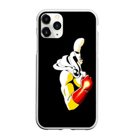 Чехол для iPhone 11 Pro Max матовый с принтом Сайтама One Punch Man в Новосибирске, Силикон |  | anime | one punch man | аниме | анимэ | бэнг | ван панч мэн | ванпанчмен | генос | кинг | сайтама | соник | супер герой | торнадо | уан панч мен