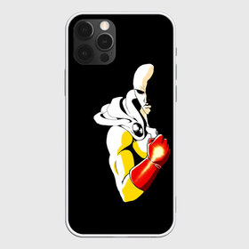 Чехол для iPhone 12 Pro Max с принтом Сайтама One Punch Man в Новосибирске, Силикон |  | Тематика изображения на принте: anime | one punch man | аниме | анимэ | бэнг | ван панч мэн | ванпанчмен | генос | кинг | сайтама | соник | супер герой | торнадо | уан панч мен