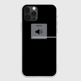 Чехол для iPhone 12 Pro Max с принтом VOLUME в Новосибирске, Силикон |  | Тематика изображения на принте: iphone | music | song | айфон | буст | волуме | звук | музыка | мьюзик | на всю | настроение | прибавить | трек | тренд