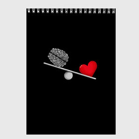 Скетчбук с принтом Слушай Сердце в Новосибирске, 100% бумага
 | 48 листов, плотность листов — 100 г/м2, плотность картонной обложки — 250 г/м2. Листы скреплены сверху удобной пружинной спиралью | 14 февраля | love | valentines day | девушке | день влюбленных | качели | любимой | любимому | любовь | не слушай мозг | пара | парню | перевесил | разум | сердца | сердце heart | слушай сердце