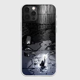 Чехол для iPhone 12 Pro с принтом Lovecraft / Лавкрафт в Новосибирске, силикон | область печати: задняя сторона чехла, без боковых панелей | lovecraft | говард филлипс лавкрафт | ктулху | лавкрафт | филлипс лавкрафт