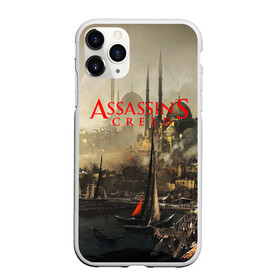 Чехол для iPhone 11 Pro Max матовый с принтом Assassin’s Creed в Новосибирске, Силикон |  | black flag | brotherhood | chronicles | creed | game | origins | revelations | rogue | syndicate | unity | valhalla | альтаир | ассасин | игры | кинжал | пираты