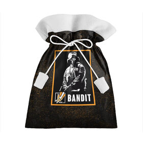 Подарочный 3D мешок с принтом Bandit в Новосибирске, 100% полиэстер | Размер: 29*39 см | Тематика изображения на принте: bandit | r6s | rainbow six siege | бандит | оперативник | персонаж