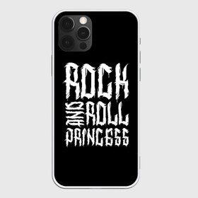 Чехол для iPhone 12 Pro Max с принтом Rock and Roll Princess в Новосибирске, Силикон |  | family | family look | princess | rock | rock and roll | детские | для всей семьи | семейные | семья | фэмили лук