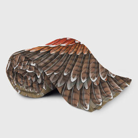 Плед 3D с принтом оперение орел (2) в Новосибирске, 100% полиэстер | закругленные углы, все края обработаны. Ткань не мнется и не растягивается | feathers | plumage | бурый | друид | индеец | коричневый | оперение | оранжевый | орёл | пернатый | перо | перья | природа | птица | рыжий | сова | сон | ястреб