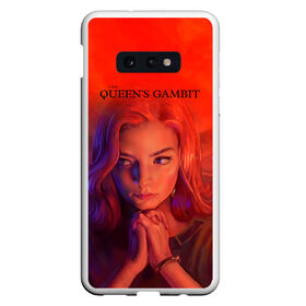 Чехол для Samsung S10E с принтом Queens Gambit Ход Королевы в Новосибирске, Силикон | Область печати: задняя сторона чехла, без боковых панелей | the queens gambit | бэт хармон | королева | милая девушка | рыжая | рыжая девушка | сериал | сериал про шахматы | ход королевы | шахматы | элизабет хармон