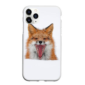 Чехол для iPhone 11 Pro Max матовый с принтом Снежная лиса в Новосибирске, Силикон |  | Тематика изображения на принте: fox | foxy | животное | звери | лиса | лисенок | лисичка | милая | рыжая | фокс
