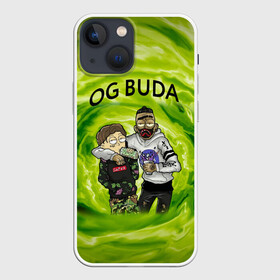 Чехол для iPhone 13 mini с принтом Репер   OG Buda в Новосибирске,  |  | lil melon | og buda | seemee. | оджи буда | репер | рэп исполнитель | федук