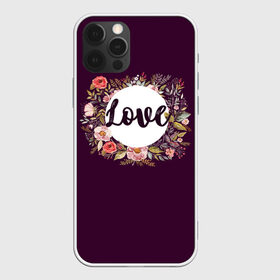 Чехол для iPhone 12 Pro Max с принтом Love в Новосибирске, Силикон |  | 14 февряля | amor | kiss | love | love you | my love | valentine | валентин | люблю | любовь | отношения | пара | поцелуй | я люблю