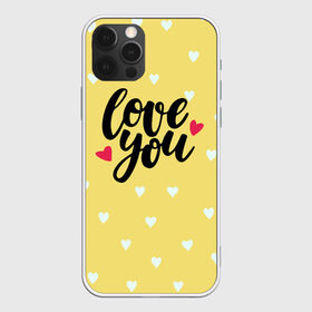 Чехол для iPhone 12 Pro Max с принтом Love Yoy в Новосибирске, Силикон |  | 14 февряля | amor | kiss | love | love you | my love | valentine | валентин | люблю | любовь | отношения | пара | поцелуй | я люблю