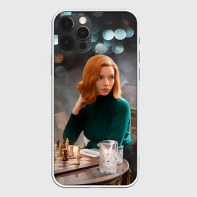 Чехол для iPhone 12 Pro Max с принтом Queens Gambit Ход Королевы в Новосибирске, Силикон |  | the queens gambit | бэт хармон | королева | милая девушка | рыжая | рыжая девушка | сериал | сериал про шахматы | ход королевы | шахматы | элизабет хармон