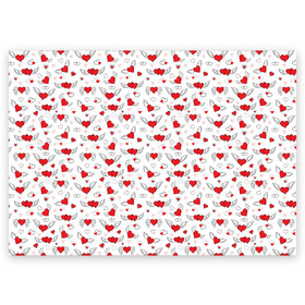 Поздравительная открытка с принтом На Крыльях Любви в Новосибирске, 100% бумага | плотность бумаги 280 г/м2, матовая, на обратной стороне линовка и место для марки
 | 14 февраля | love | valentines day | амур | валентинка | вторая половинка | день всех влюбленных | купидон | любовь | отношения | подарок любви | поцелуй | праздник любви | романтика | свидание | сердечки