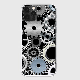Чехол для iPhone 12 Pro Max с принтом ЧАСОВОЙ МЕХАНИЗМ в Новосибирске, Силикон |  | clock | iron | stimpank | time | watch | времяя | железо | зубцы | колеса | механизм | сталь | стимпанк | часы | шестеренки