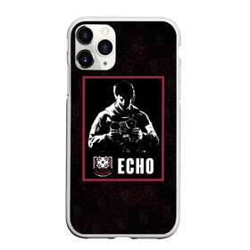 Чехол для iPhone 11 Pro Max матовый с принтом Echo в Новосибирске, Силикон |  | echo | r6s | rainbow six siege | оперативник | персонаж | эхо