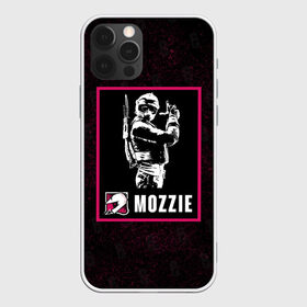 Чехол для iPhone 12 Pro Max с принтом Mozzie в Новосибирске, Силикон |  | Тематика изображения на принте: mozzie | r6s | rainbow six siege | моззи | оперативник | персонаж