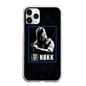 Чехол для iPhone 11 Pro матовый с принтом Nokk в Новосибирске, Силикон |  | nokk | r6s | rainbow six siege | нокк | оперативник | персонаж