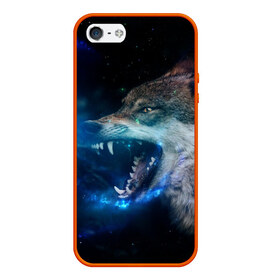Чехол для iPhone 5/5S матовый с принтом Волчара Юморит в Новосибирске, Силикон | Область печати: задняя сторона чехла, без боковых панелей | animals | wolf | волк | волки | волчара | животные | звери | зверь | одиночество | одиночка | пёс | смеется | смех | собака | юморит