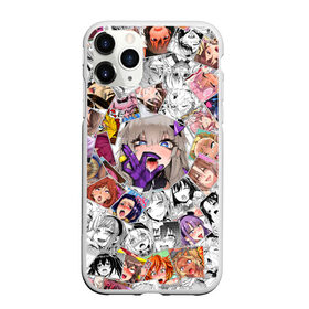 Чехол для iPhone 11 Pro Max матовый с принтом Ahegao завихрение в Новосибирске, Силикон |  | ahegao | anime | manga | аниме | ахегао | коллаж | манга | паттерн